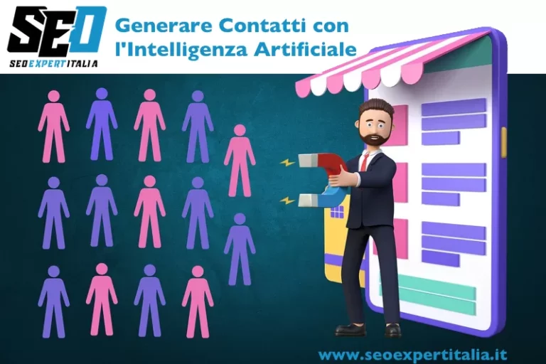 immagine che descrive la possibilità di generare lead con l'aiuto dell'intelligenza artificiale