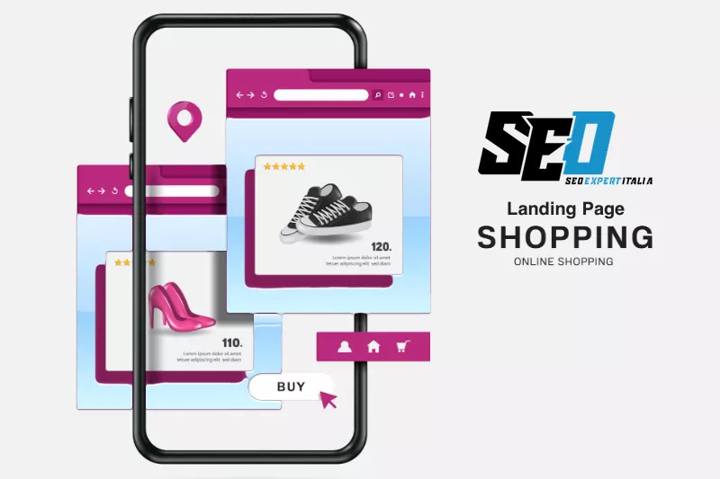 esempi landing page - ecommerce